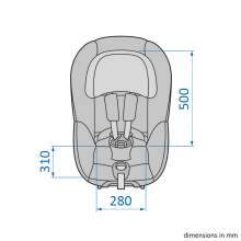 Scaun auto Maxi Cosi Mica Pro Eco I Size G Cell rear facing rotativ 40 105 cm z 15