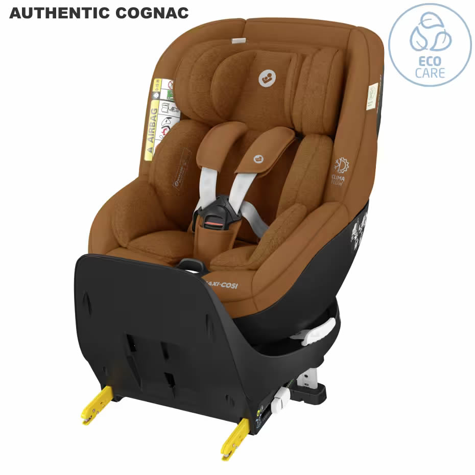 Scaun auto Maxi-Cosi Mica Pro Eco I-Size G-Cell rear-facing rotativ 40-105 cm Authentic Cognac